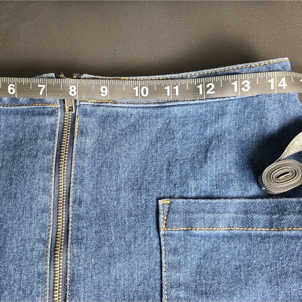 REFUGE | DENIM SKIRT - Picture 5 of 11